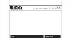 Desktop Screenshot of bigmoneylifestyle.com